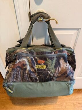 Fishpond Large Camo Duffle Bag - Green. Mint condition